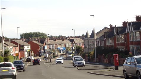 View towards Layton Institute from Norwood Avenue