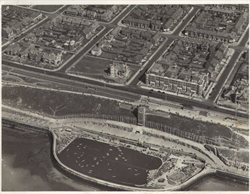 North Promenade from the air from aproximately 1930