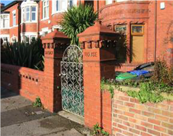 Fig. 30 Gatepiers at Front of a House