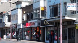 Fig. 41 Poor quality shop fronts on Talbot Road