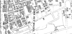 Fig. 6  Detail of 1877 street plan
