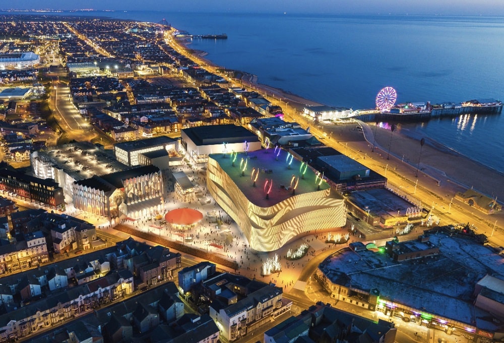 Leisure complex by the sea.
