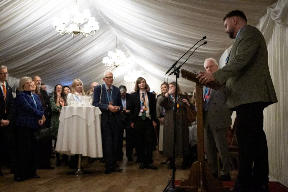 A photo of Blackpool ambassadors promote town in Westminster 