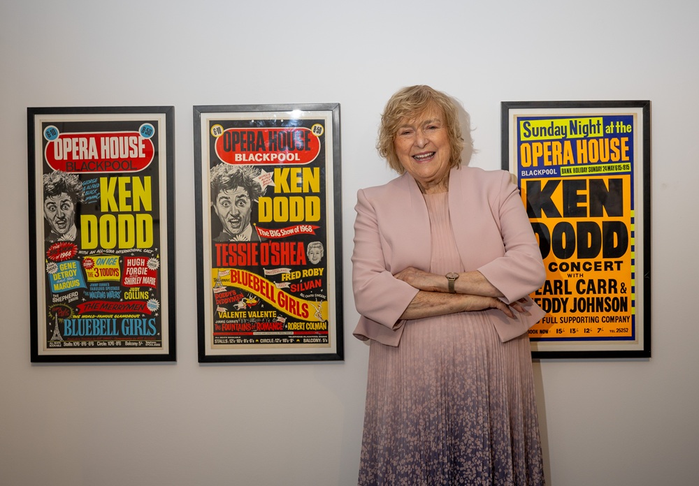 Anne, Lady Dodd at Happiness! The Ken Dodd Exhibition