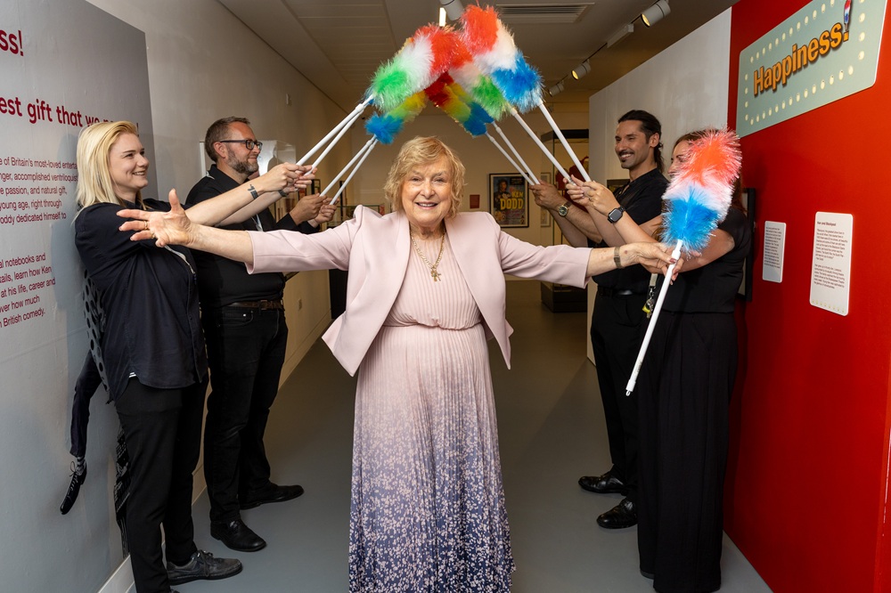 Anne, Lady Dodd at Happiness! The Ken Dodd Exhibition