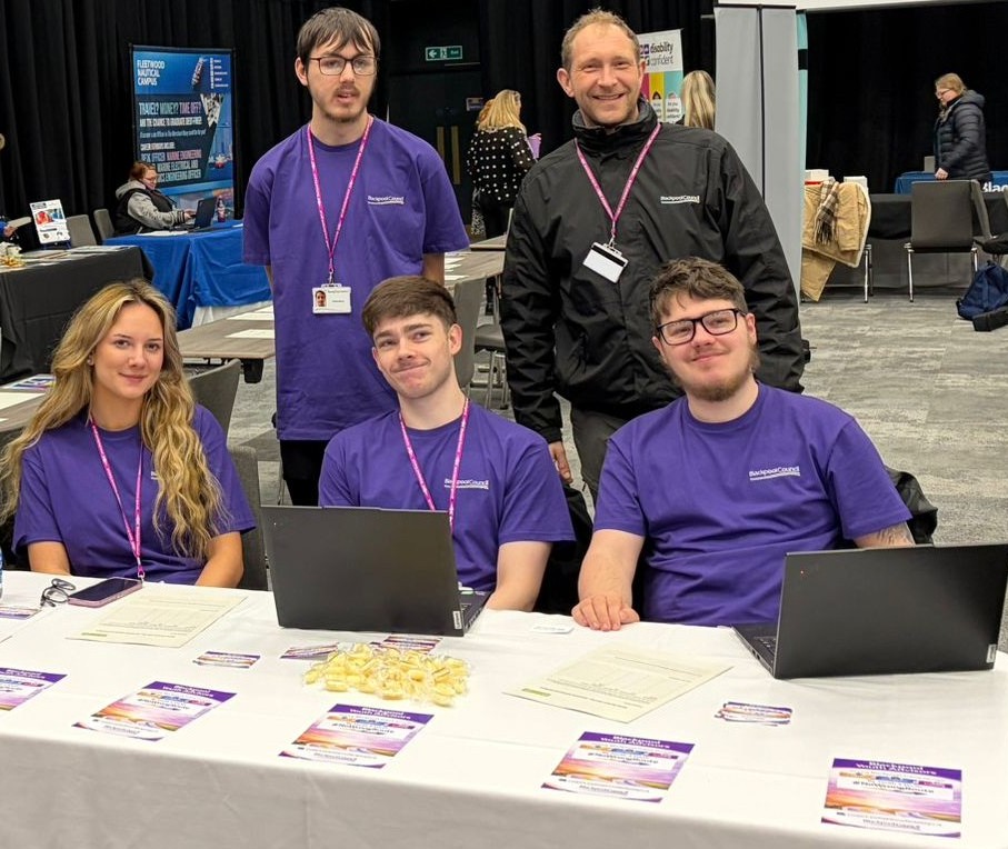 Blackpool Youth Advisors team