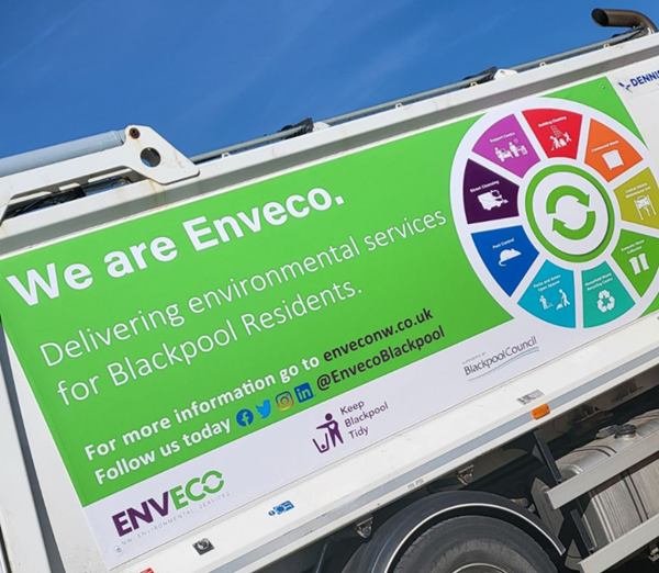 Image of waste collection wagon