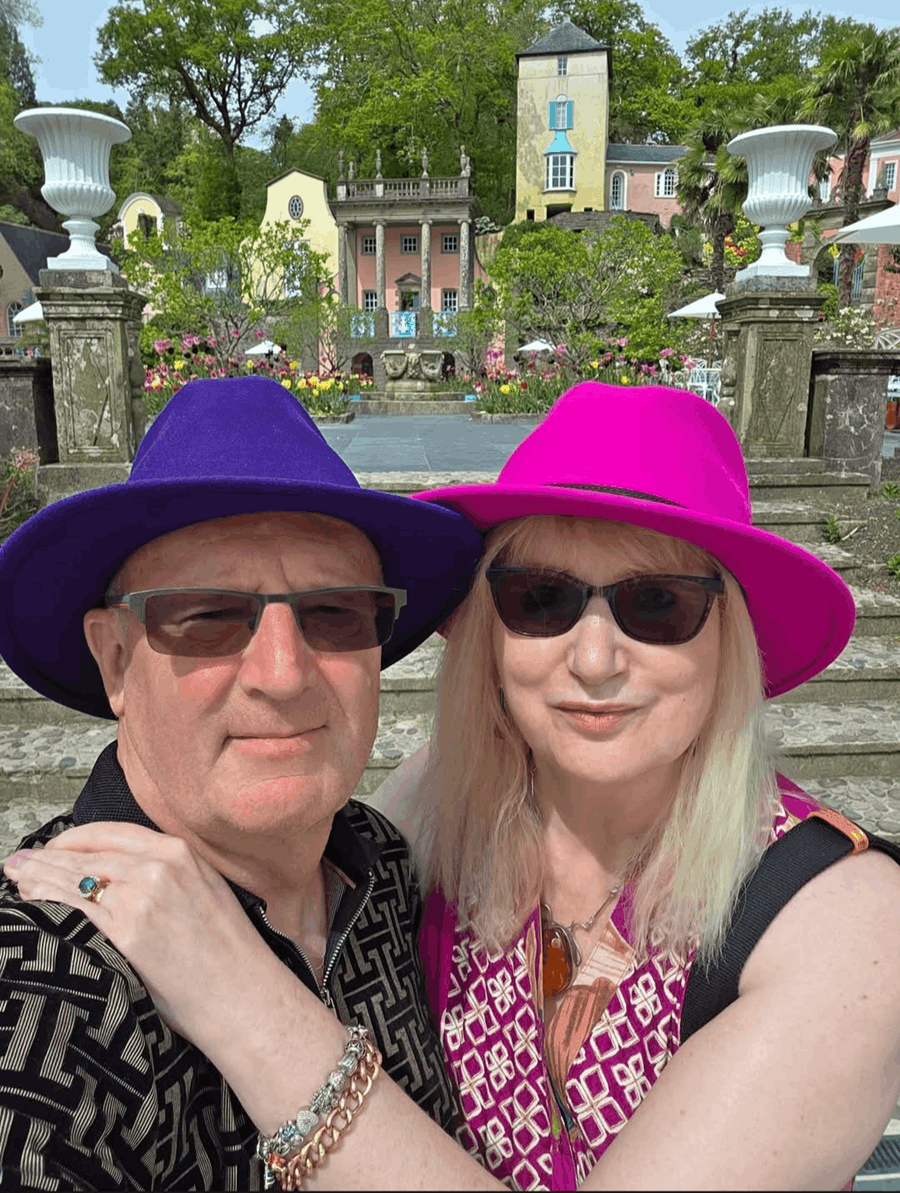 Gary and Alison smiling 