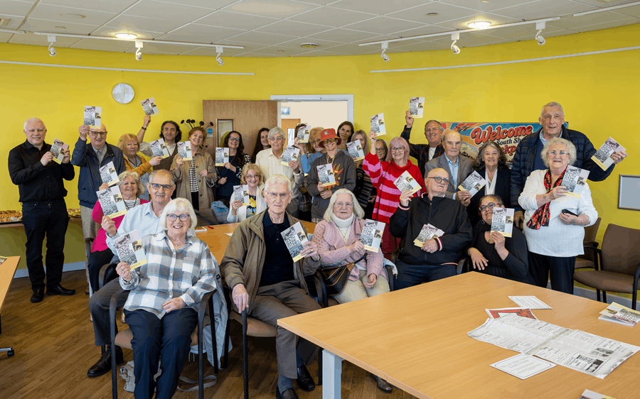 The launch of the South Shore Stories exhibition
