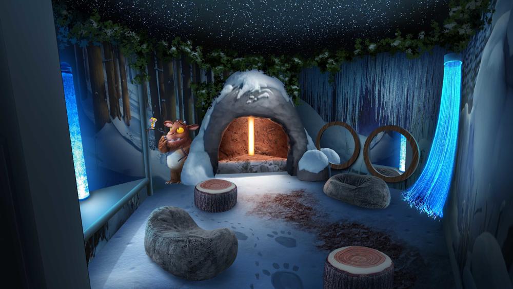 Artist impression of The Gruffalo & Friends Clubhouse