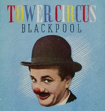 The front page of a Tower Circus Blackpool programme from 1945 featuring an illustration of Charlie Cairoli.