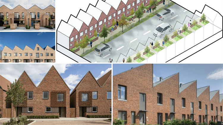 Examples of modern terrace housing