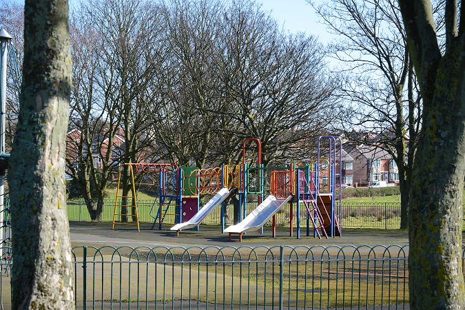 Childrens play area.
