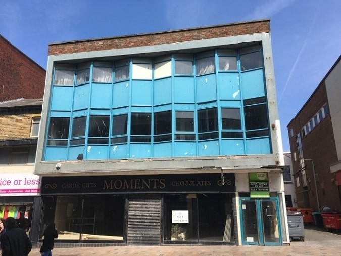 External picture of Hive Cafe Church Street before renovation