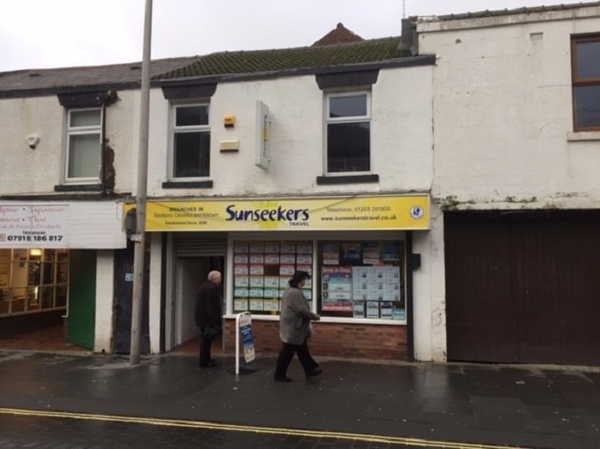 External picture of Sunseekers Deansgate before renovation