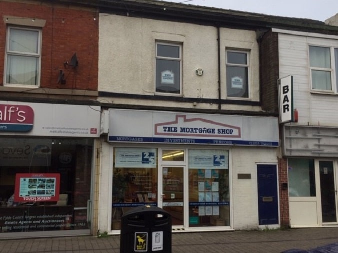 External picture of the Mortgage Shop Topping Street before renovations