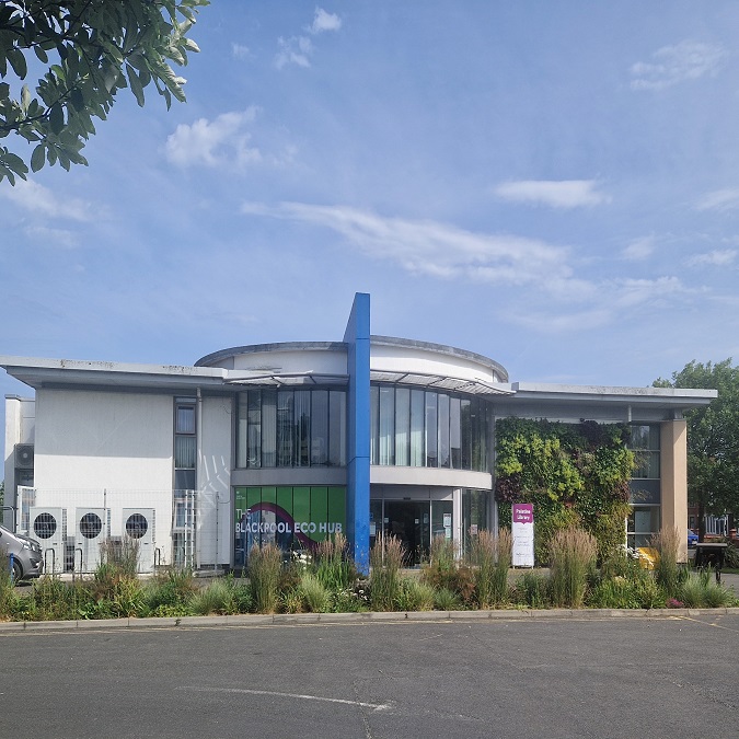 Eco Hub - Greening and air source heat pumps at The Palatine Library