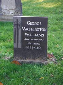 Gravestone of George Washington Williams