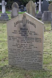 Gravestone of Maria Vero