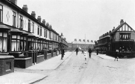 Houses Nos 2-31 Onslow Road in c.1915 (courtesy of Ted Lightbown)
