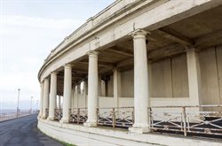 Railings in need of repainting