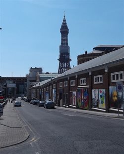 Fig. 86  View towards Blackpool Tower