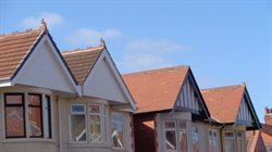 Various gables on roofs